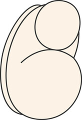 Cartoon Character Leg