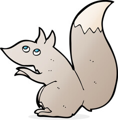 cartoon squirrel