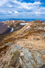 Mount Tarnica and Szeroki Wierch, Bieszczady Natioanl Park, Poland.