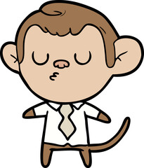 cartoon monkey