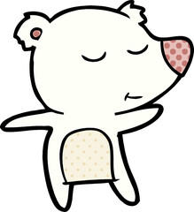 polar bear cartoon