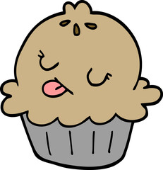 cute cartoon pie