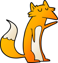 cartoon fox