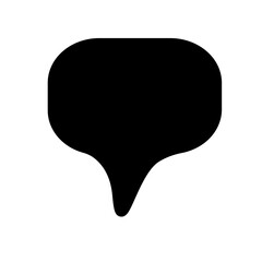 Message box icon design template vector