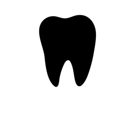 Tooth icon design template vector