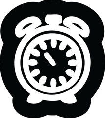 alarm clock icon symbol