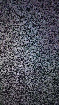 vertical video of tv noise background