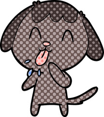 cute cartoon dog