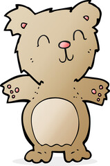 cartoon cute teddy bear