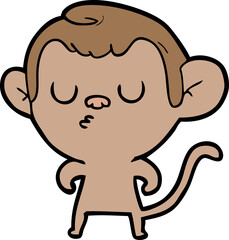 cartoon monkey