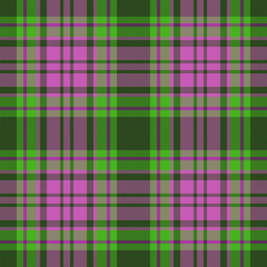 Plaid tartan background. Check pattern textile. Vector seamless texture fabric.