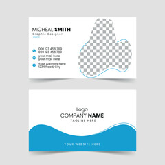 Creative modern name card and business card