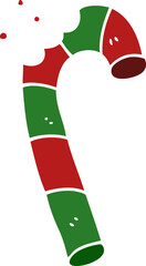 cartoon doodle xmas candy cane