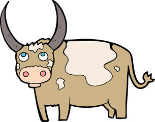 cartoon cow