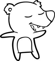 cartoon bear