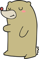 cute cartoon bear