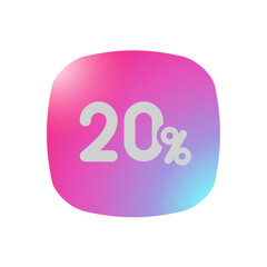 20% - Pictogram (icon) 