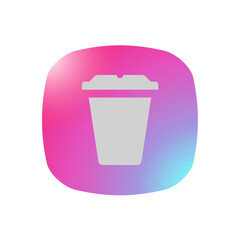 Disposable Cup - Pictogram (icon) 
