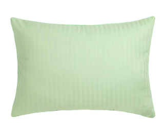 sleep pillows with cotton cover, isolate on a white background
