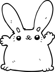 cartoon rabbit