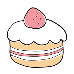 It's a cute dessert icon.

