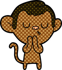 cartoon monkey