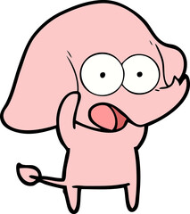 cute cartoon elephant
