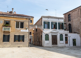 Picture of Venice in spring, Italy.