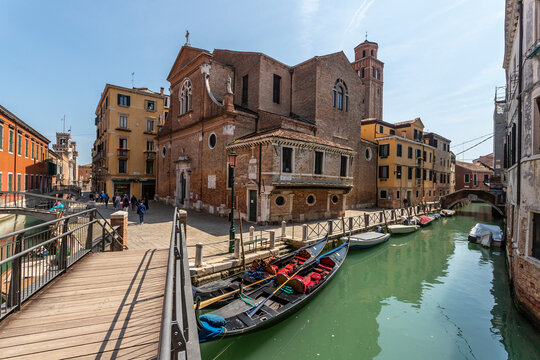 Picture of Venice in spring, Italy.