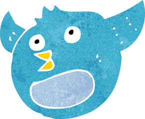cartoon bird