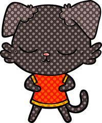 cute cartoon dog