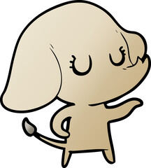 cute cartoon elephant