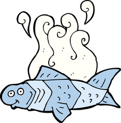 cartoon funny fish