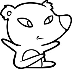 cute cartoon bear