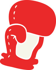 cartoon doodle boxing glove