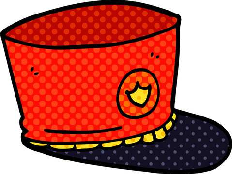 cartoon doodle official hat