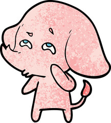 cartoon elephant remembering