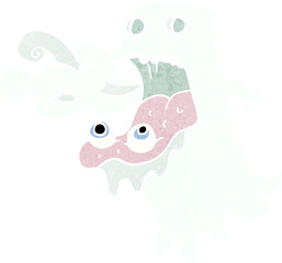 cartoon gross ghost