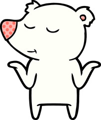 polar bear cartoon