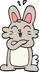 cartoon doodle cute bunny