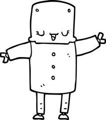cartoon robot