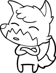 cartoon fox