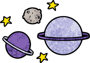 cartoon planets