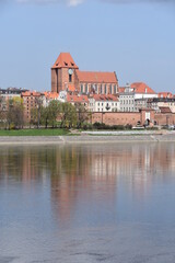 Toruń, gotyckie miasto wpisane na listę UNESCO, architektura, gród, europa, podróż, stary,...