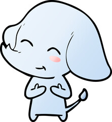 cute cartoon elephant