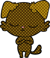 cute cartoon dog