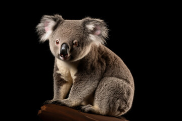 Studio image of an Australian koala