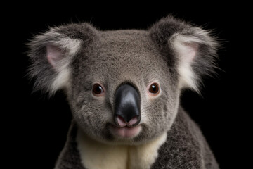 Naklejka premium Studio image of an Australian koala