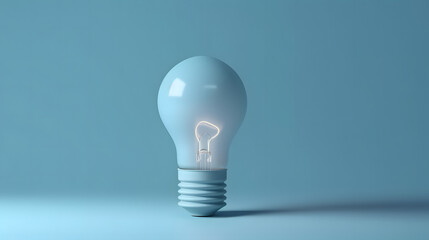 creative light bulb, idea, creativity, generated by ai