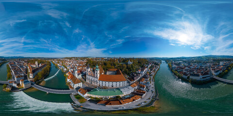 Steyr von oben - 360 Grad Panorama